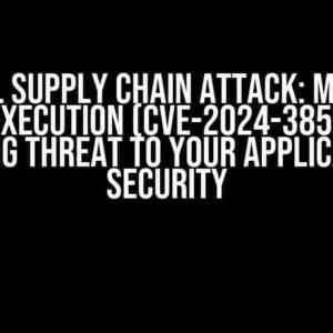 Polyfill Supply Chain Attack: Malicious Code Execution (CVE-2024-38526) – A Looming Threat to Your Application’s Security