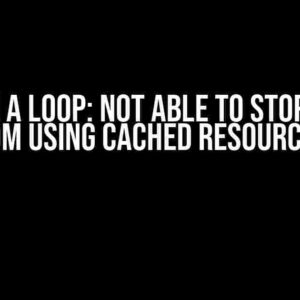 Stuck in a Loop: Not Able to Stop Docker from Using Cached Resources?